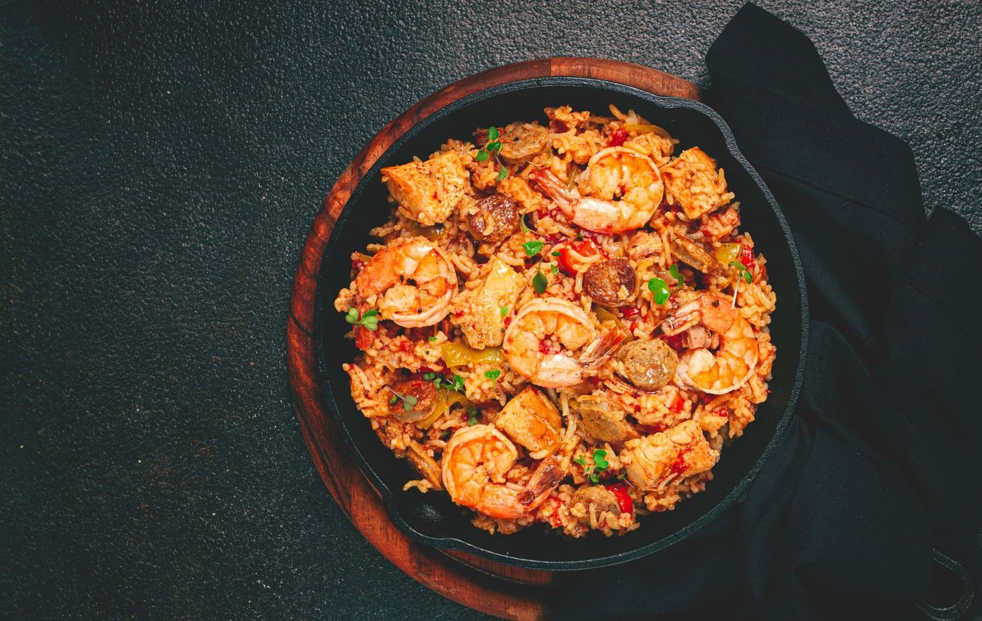 Traditional Creole cajun court bouillon with fish and seafood gumbo chowder stew.jpg